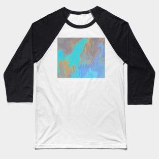 Blue Marble design Baseball T-Shirt